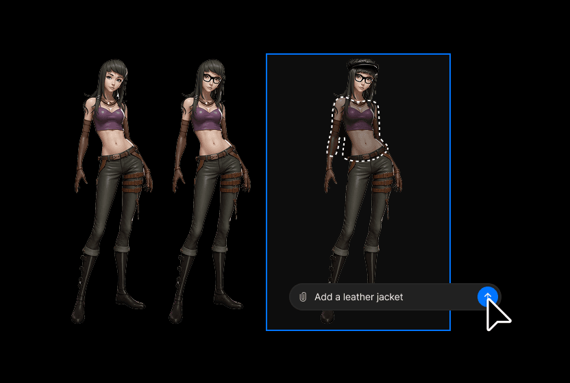 인페인팅을 통한 의상 디자인