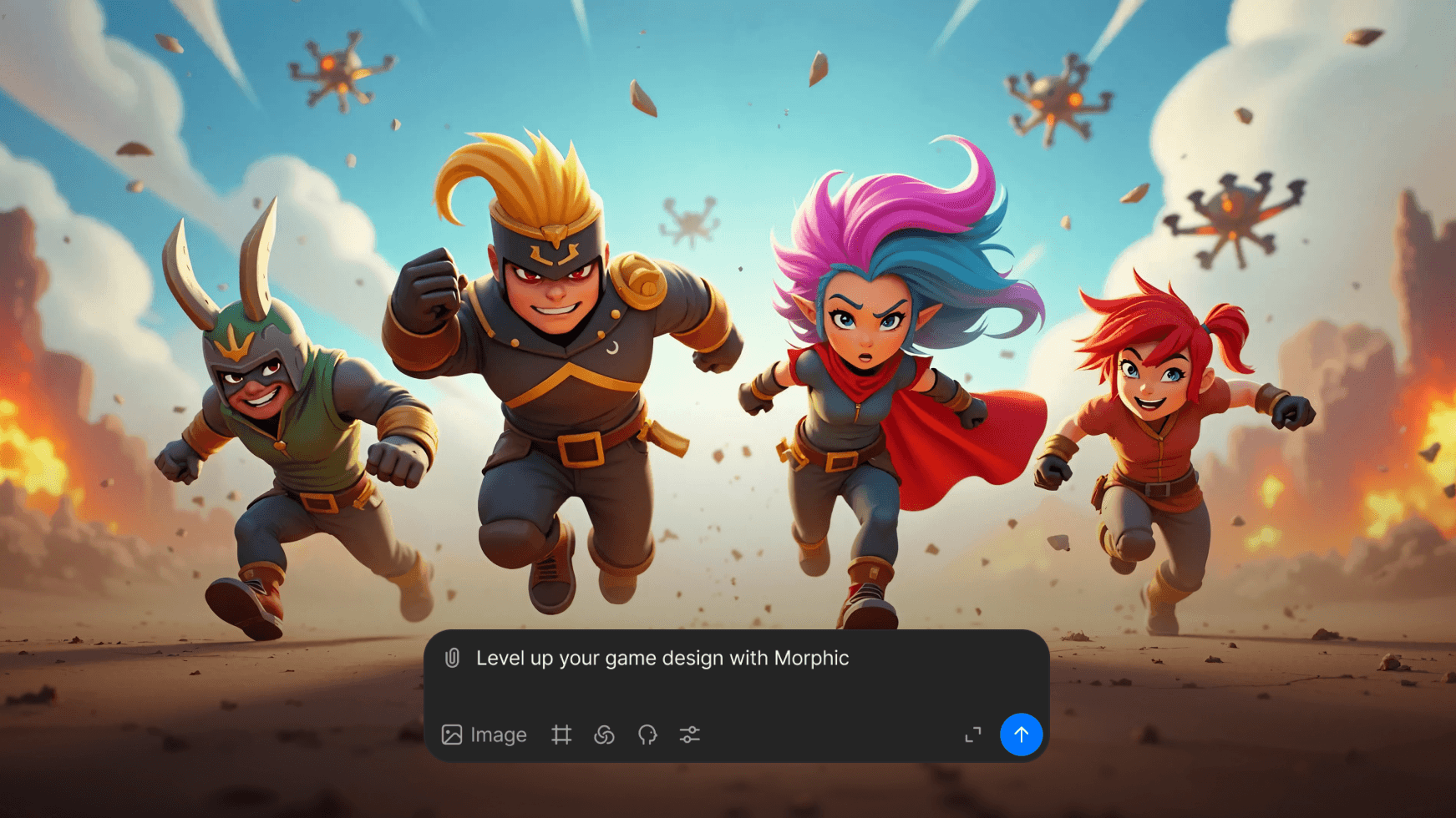 게임을 위한 Morphic