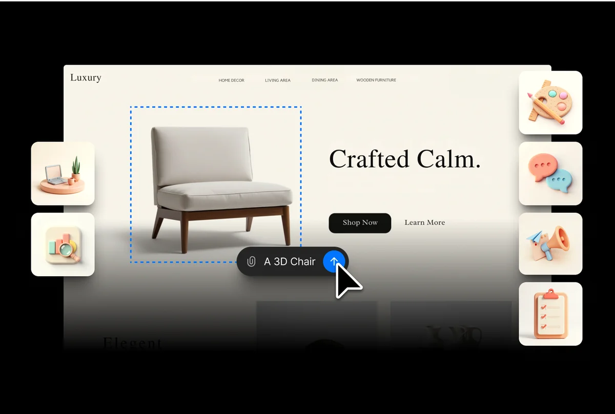 랜딩 페이지 비주얼 제작