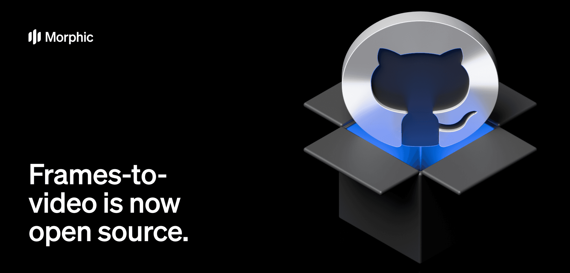 Morphic's frames-to-video, with up to 5 frames and time control, is now open-source